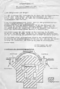 Handout announcing the opening of the Brandenburg Gate crossing.