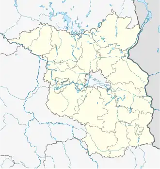 Templin is located in Brandenburg