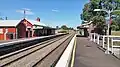 Southbound view on Platform 2