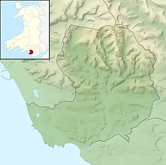 Royal Porthcawl GC is located in Bridgend