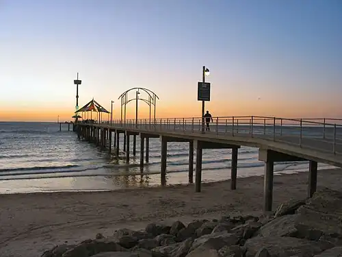 Brighton Jetty at sunset