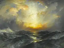 Sunset at Sea , ca. 1906