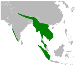 Map of range