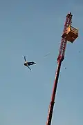 Bungee Jumping at Rock Ethos 2008