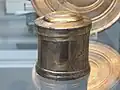 Silver pyxis with lid