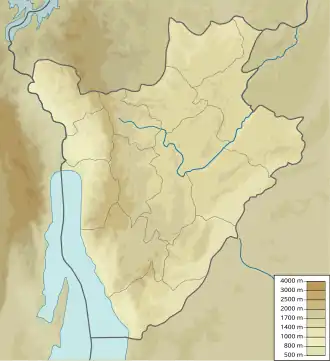 Commune of Bugarama is located in Burundi