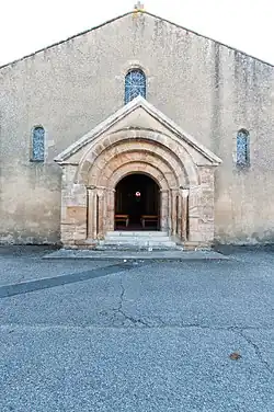 The church in Cérilly