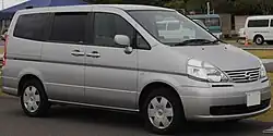 Japanese-market Serena post-facelift