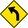 PG-1b Gentle curve to the left