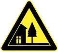 Cross-village road