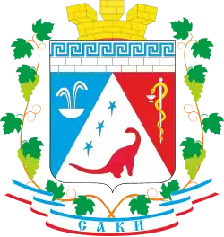 Coat of arms of Saky