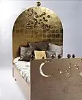 Constellation Bed (1994) – San Francisco Museum of Modern Art (SFMOMA), on loan for FOG Design+Art (2024–2025), curated by Key Jo Lee, Chief Curator at MOAD