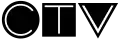 Original version of CTV's geometrical shape logo (1966–1967)