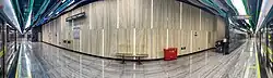 Line 8 platform 4 panorama (alighting platform)