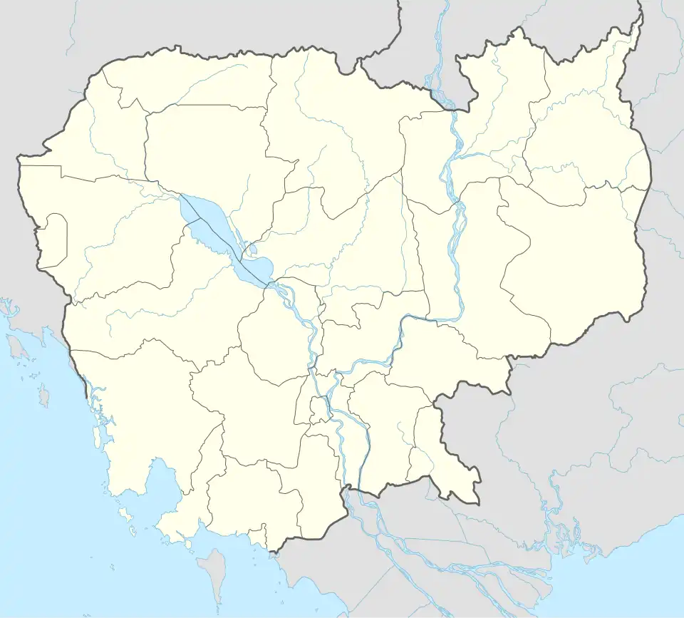 Angkor Borei and Phnom Da is located in Cambodia