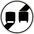 End of prohibition overtaking for trucks
