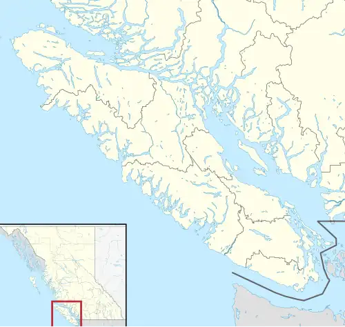 Metchosin is located in Vancouver Island