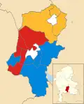 2010 results map