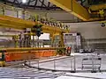 The area above the reactor