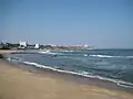 View from the beach
