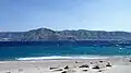 Strait of Messina view from Capo Peloro
