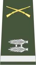 Primer teniente (Dominican Army)[14]