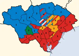 2017 results map