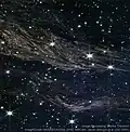 Detailed view of the Cassiopeia A light echo with JWST NIRCam