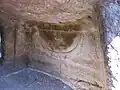 Taurine engraving in the domus de janas