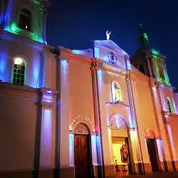 Cathedral at night