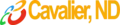 Official logo of Cavalier, North Dakota