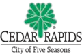 Official logo of Cedar Rapids, Iowa