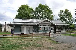 The Machias trailhead on the Centennial Trail