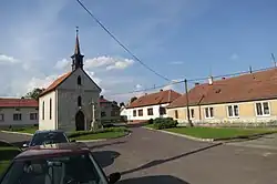 Centre of Pálovice
