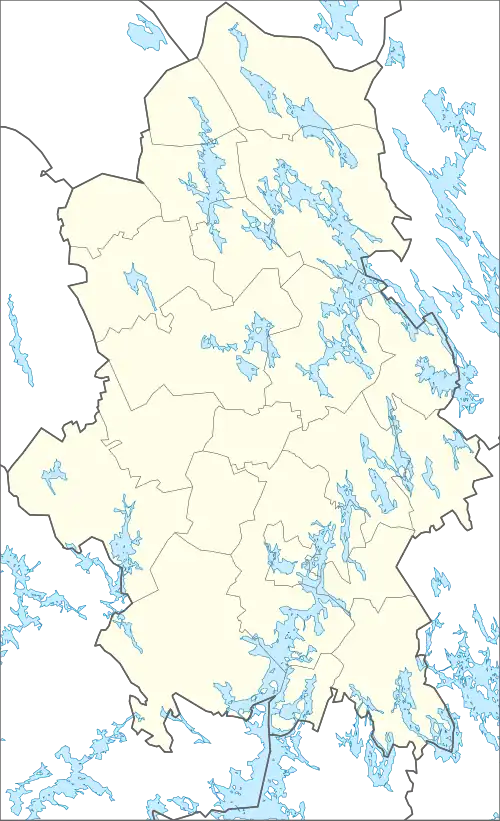 Kintaus is located in Central Finland