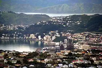 Northland in the foreground, with Wellington Central behind it