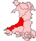 Map of constituency