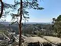 View from the top of Čertovy hlavy
