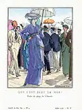 A dress for the beach, 1913