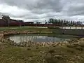 Chain of Small Landscaped Ponds