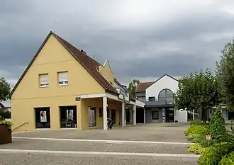 The town hall in Chalampé