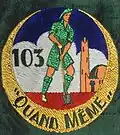 Insignia of CJF 103.