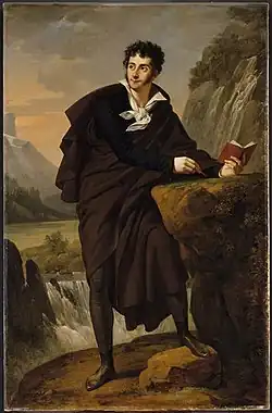 Portrait of Charles-Victor Prévost d'Arlincourt by Robert Lefèvre