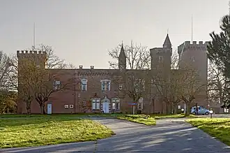 The castle.
