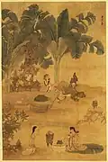 Drinking Wine in the Garden, Shanghai Museum