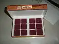 A box of prickly pear candy, often sold in Southwest U.S. gift shops