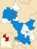 2010 results map
