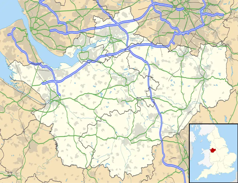 Alderley Edge Methodist Church is located in Cheshire