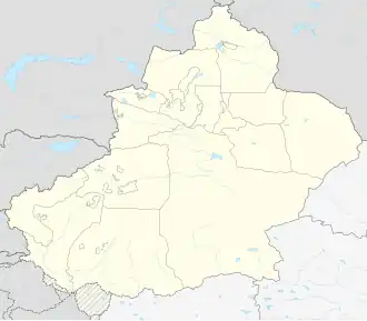 Tianshan is located in Xinjiang
