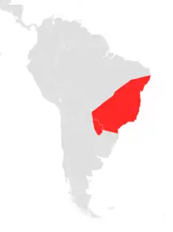 Map of range